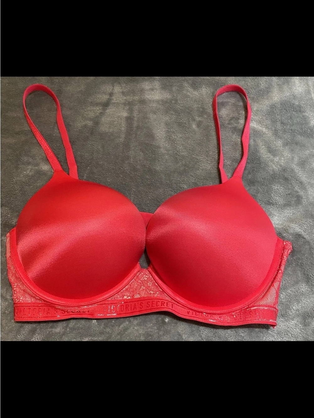 Victoria's Secret Bombshell Push Up Red Size 38C